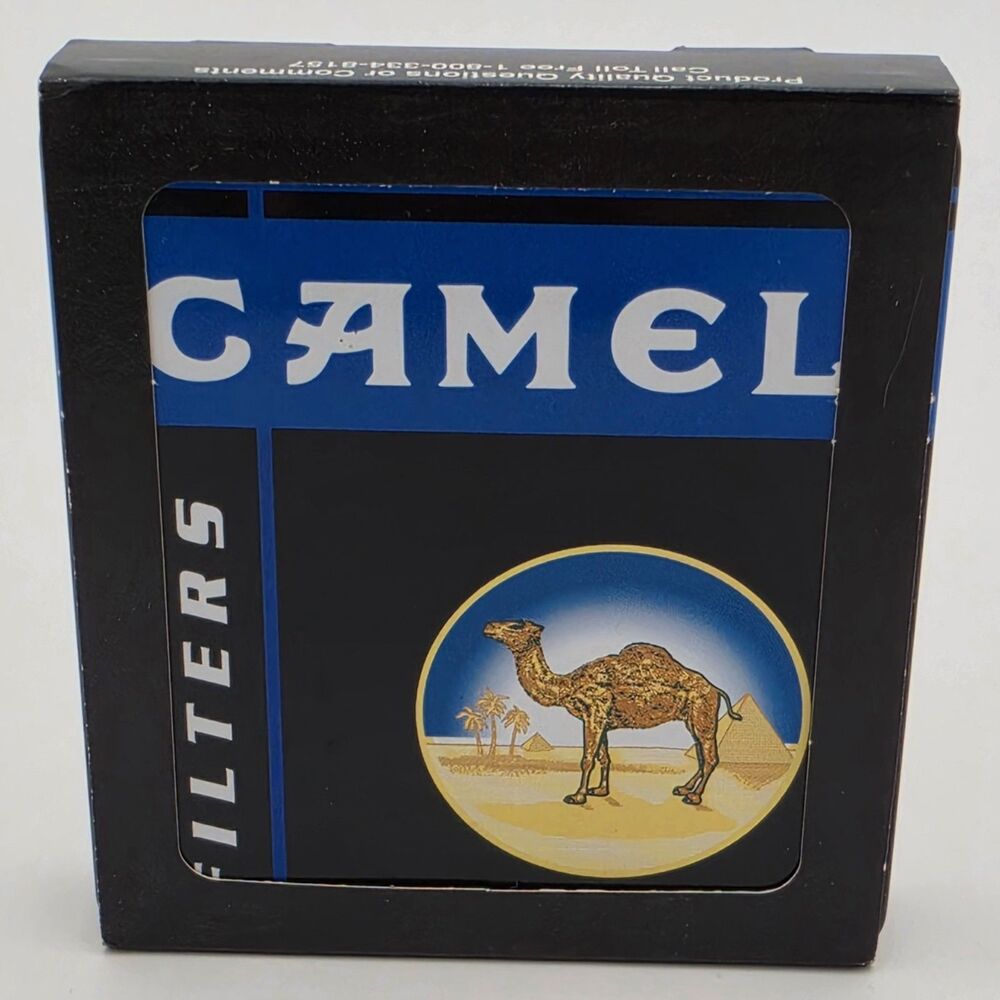 Camel Filters ~ Black 20 Premium Cigarettes Tin
